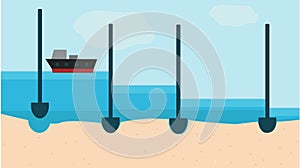 Sea lock ( maritime lock).